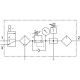 Блок подготовки воздуха Festo FRC-1/2-D-DI-MAXI-KC