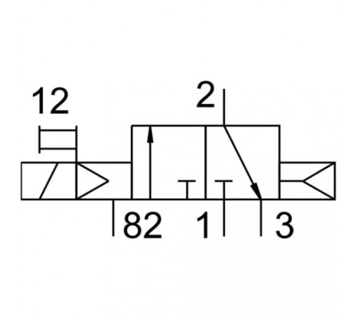 Базовый распределитель Festo CPE18-P1-3GL-1/4