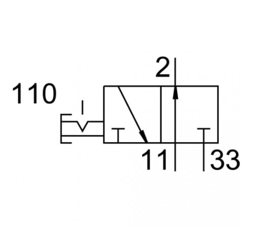 Отсечной клапан Festo HE-G1/2-LO
