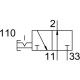 Отсечной клапан Festo HE-G1/2-LO