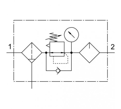 Блок подготовки воздуха Festo FRC-1-D-5M-DI-MAXI