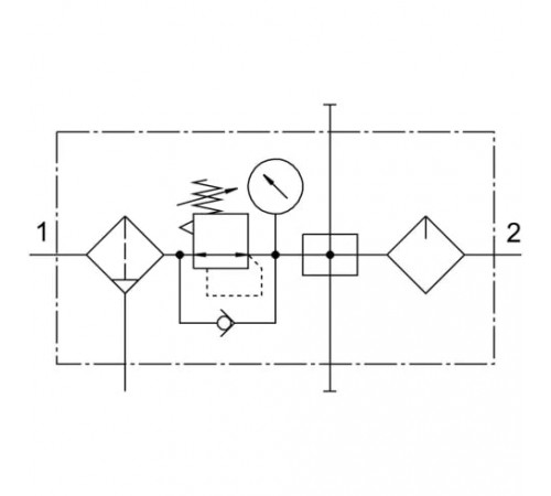 Блок подготовки воздуха Festo FRC-1/2-D-DI-MAXI-KA
