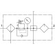 Блок подготовки воздуха Festo FRC-1/2-D-DI-MAXI-KA