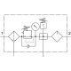 Блок подготовки воздуха Festo FRC-1/2-D-DI-MAXI-KB
