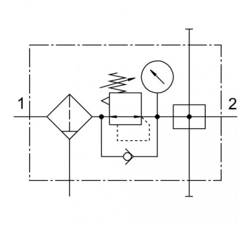 Блок подготовки воздуха Festo LFR-1/2-D-DI-MAXI-KA