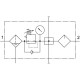 Блок подготовки воздуха Festo FRC-1/2-D-DI-MAXI-KA-A
