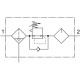 Блок подготовки воздуха Festo FRC-1/2-D-O-DI-MAXI-A