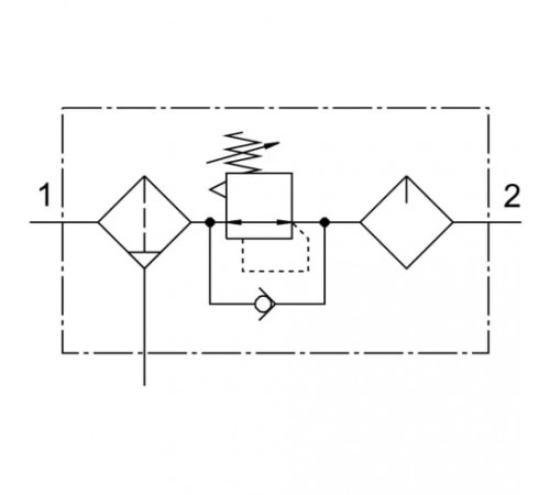 Блок подготовки воздуха Festo FRC-1/2-D-O-DI-MAXI