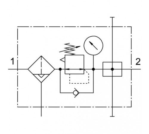 Блок подготовки воздуха Festo LFR-1/2-D-DI-MAXI-KA-A
