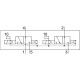 Базовый распределитель Festo VSVA-B-T32U-A-A1-P1
