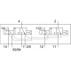 Распределитель с электромагнитным управлением Festo CPV10-M1H-2X3-GLS-K-M7