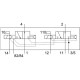 Распределитель с электромагнитным управлением Festo CPV10-M1H-2X3-OLS-K-M7