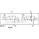 Распределитель с электромагнитным управлением Festo VMPA14-M1HF-N-PI