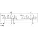 Распределитель с электромагнитным управлением Festo VSVA-B-T32H-AZD-D2-1R5L