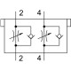 Дроссель с обратным клапаном Festo CPV10-BS-2XGRZZ-M7