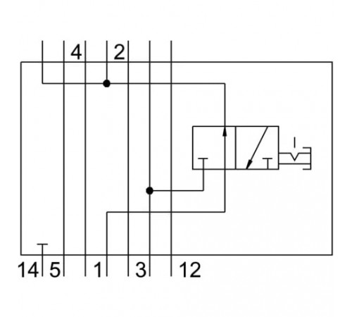 Вертикальная изолирующая плита Festo VABF-S1-1-L1D1-C