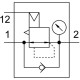Регулятор давления Festo MS12-LR-G-PO