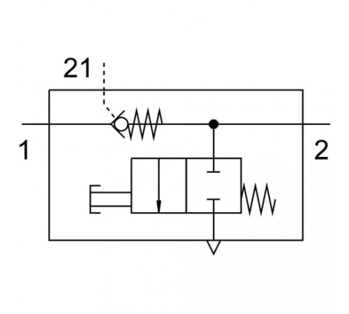 Обратный клапан Festo VBNF-LBA-G18-Q6