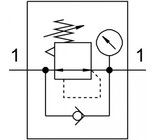 Блоки регуляторов Festo VMPA1-B8-R1-M5-06