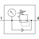 Блоки регуляторов Festo VMPA1-B8-R3-M5-06