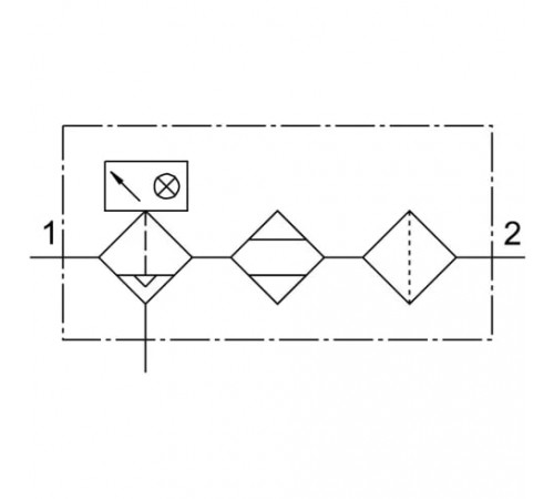 Адсорбционный осушитель Festo PDAD-73-G1/2