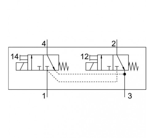 Распределитель с электромагнитным управлением Festo VOVC-BT-T32C-MH-F-1T1