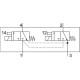 Распределитель с электромагнитным управлением Festo VOVC-BT-T32C-MH-F-1T1