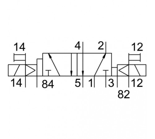 Распределитель с электромагнитным управлением Festo CPVSC1-M1H-J-H-Q3