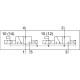 Распределитель с электромагнитным управлением Festo VSVA-B-T32U-AH-A2-2AC1