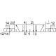Распределитель с электромагнитным управлением Festo VSVA-B-P53ED-ZD-A1-1T1L
