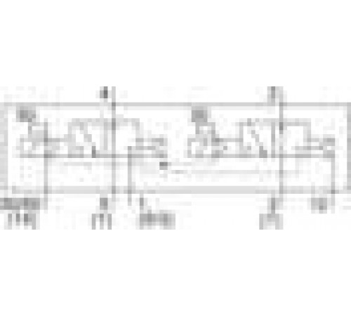 Распределитель с электромагнитным управлением Festo VSVA-B-T32F-AZD-A1-1T1L