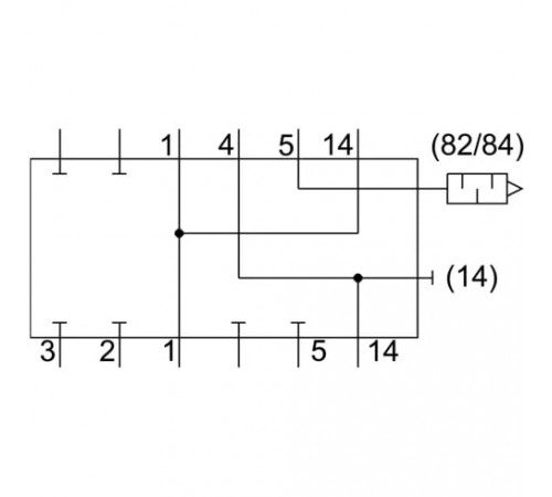 Промежуточная плита Festo VABF-S4-2-S