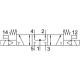 Распределитель с электромагнитным управлением Festo VUVG-L18-P53U-T-G14-1P3