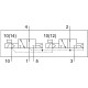 Распределитель с электромагнитным управлением Festo VUVG-L14-T32U-AZT-G18-1P3