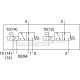 Распределитель с электромагнитным управлением Festo VUVG-S14-T32U-MZT-G18-1T1L