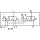 Распределитель с электромагнитным управлением Festo VUVG-S14-T32H-MZT-G18-1T1L