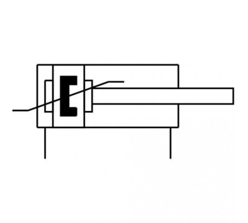 Стандартный пневмоцилиндр Festo DSBG-80-200-PPSA-N3