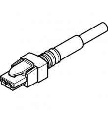 Штекерная розетка Festo NEBV-HSG2-P-0.5-N-LE2