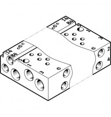 Коллектор Festo VABM-L1-10AW-M7-10