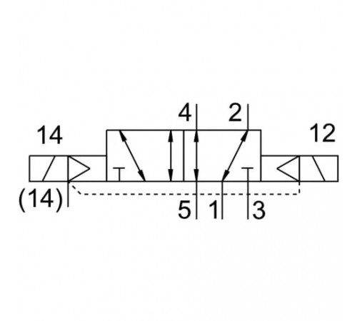 Распределитель с электромагнитным управлением Festo VSVA-B-B52-Z-A1-1T1L