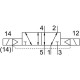 Распределитель с электромагнитным управлением Festo VSVA-B-B52-Z-A1-1T1L