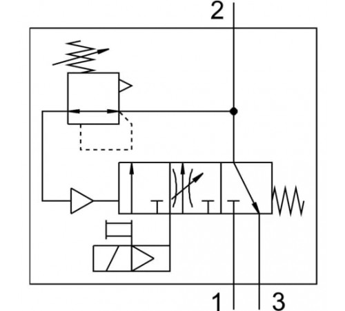 Клапан плавного пуска/быстрого выхлопа Festo MS9-SV