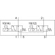 Распределитель с электромагнитным управлением Festo VUVG-L14-T32U-MT-G18-1P3