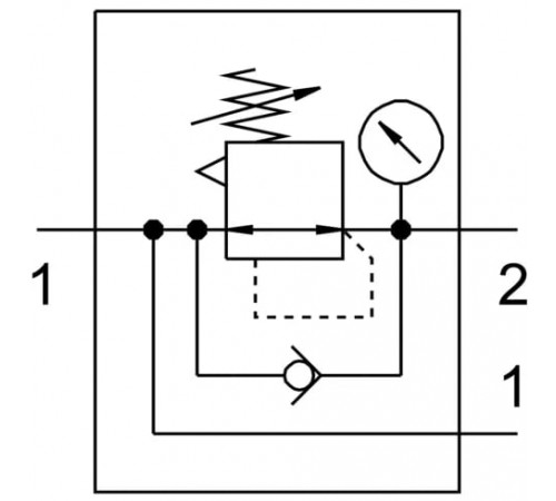 Регулятор давления Festo MS4-LRB-1/4-D6-AS