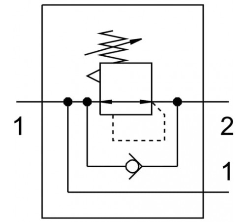 Регулятор давления Festo MS4-LRB-1/4-D6-VS-AS-Z