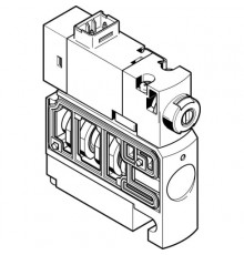 Распределитель с электромагнитным управлением Festo CPVSC1-M1LH-D-T-M5C