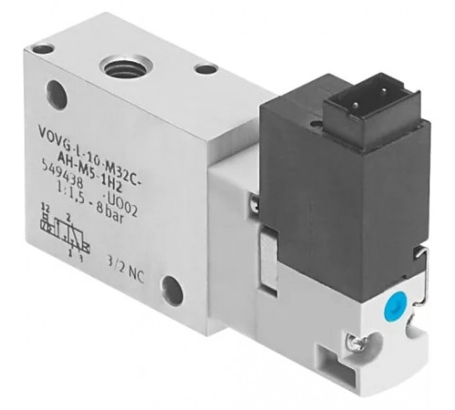 Распределитель с электромагнитным управлением Festo VOVG-S12-M32C-AH-M5-1H3