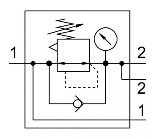 Регулятор давления Festo MS6-LRB-1/2-D5-AS