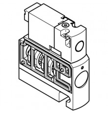 Распределитель с электромагнитным управлением Festo CPVSC1-M5H-N-H-M5O