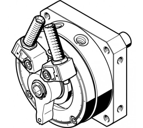Неполноповоротный привод Festo DSM-63-270-P1-A-B